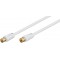 Câble de connexion antennes (80 dB), double blindage 10 m