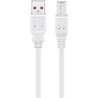 Câble Hi-Speed USB 2.0, Blanc 1 m