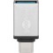 USB-C™ / USB A OTG adaptateur SuperSpeed ​​pour connecter des câbles de charge 3,0 argent argent