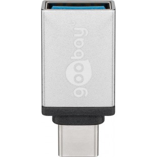 USB-C™ / USB A OTG adaptateur SuperSpeed ​​pour connecter des câbles de charge 3,0 argent argent