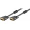 Câble DVI-D Full HD Dual Link, Doré 2 m