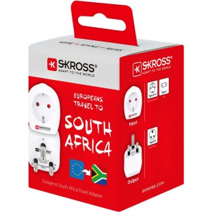 Country Adapter Europa to South Africa 