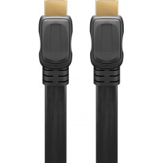 Plat Câble HDMI™ haute vitesse avec Ethernet 2 m
