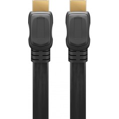 Plat Câble HDMI™ haute vitesse avec Ethernet 2 m