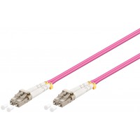 Câble à fibres optiques, Multimode (OM4) Violett 15 m