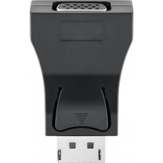 Adaptateur DisplayPort/VGA 1.1, Doré noir