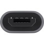 Micro-USB/USB-C™ OTG Hi-Speed Adapter pour connecter les câbles de chargement gris