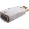 Adaptateur HDMI™/VGA compact avec audio, Doré 