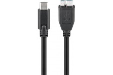 Câble USB-C™ vers micro-B 3.0, noir 1 m