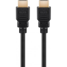 Câble HDMI™ ultra-haute vitesse avec Ethernet, agréé 0.5 m