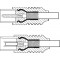 Câble de connexion antennes (80 dB), ferrite, double blindage 10 m