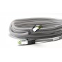 Câble patch RJ45 (CAT 6A, 500 MHz) avec câble brut CAT 8.1 S/FTP, 15 m