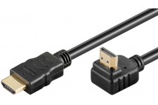 Câble HDMI™ haute vitesse 90° avec Ethernet 0.5 m