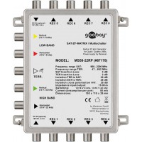 Commutateur multiple passif SAT 5 entrées/8 sorties 