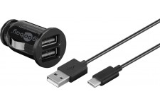 USB Type-C™ véhicule chargeur ensemble (12W/2.4A) 