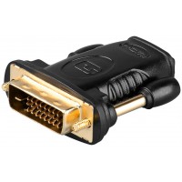 Adaptateur HDMI™/DVI-D, Doré 1 dans l’emballage blister