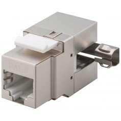 CAT 6 Keystone RJ45 jack, STP, 250 MHz 