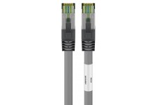 Câble patch RJ45 (CAT 6A, 500 MHz) avec câble brut CAT 8.1 S/FTP, 20 m