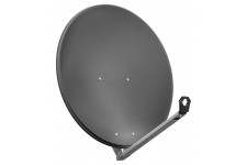Antenne parabolique en aluminium, 80 cm 
