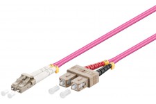 Câble à fibres optiques, Multimode (OM4) Violett 5 m