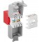 CAT 6A Keystone RJ45 jack, UTP, 500 MHz Rouge