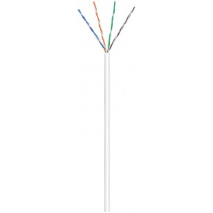 CAT 6 câble réseau, U/UTP, Blanc 100 m