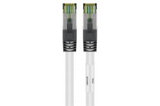 Câble patch RJ45 (CAT 6A, 500 MHz) avec câble brut CAT 8.1 S/FTP, 25 m