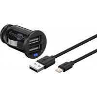 Apple Lightning véhicule chargeur Set (12W/2.4A) 