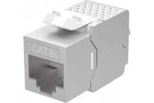 Module Keystone RJ45 CAT 6A, STP, STP, slim-line 