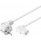 Câble d'alimentation 1,5 m, Blanc 1.5 m