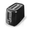 Grille pain | 2 Emplacements | Thermostat réglable: 6 | Noir