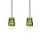 Câble Cat 7 | S/FTP | RJ45 Male | RJ45 Male | 3.0 m | Rond | LSZH | Gris | Boite avec Fenêtre