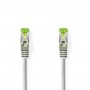 Câble Cat 7 | S/FTP | RJ45 Male | RJ45 Male | 10.0 m | Rond | LSZH | Gris | Boite avec Fenêtre