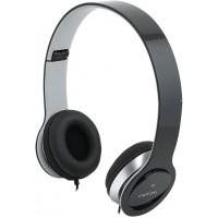 LogiLink HS0028 Casque Stéréo avec Microphone Jack 3,5 mm Noir