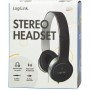 LogiLink HS0028 Casque Stéréo avec Microphone Jack 3,5 mm Noir