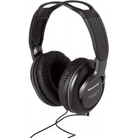 Panasonic RP-HT265E-K Casque fermé avec contrôle du volume intégré Noir (Import Royaume Uni)