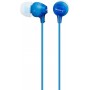 Sony MDR-EX15APLI Ecouteurs Intra-auriculaires avec Microphone - Bleu
