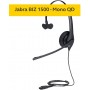 Jabra Biz 1500 - Casque Mono supra-auriculaire Quick Disconnect - Casque Filaire avec Microphone Antibruit et Protection contre 