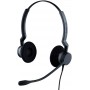 Jabra Biz 2300 - Casque Stereo supra-auriculaire Quick Disconnect - Casque Filaire avec Microphone Antibruit Pour Téléphones de 