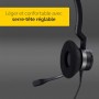 Jabra Biz 2300 - Casque Stereo supra-auriculaire Quick Disconnect - Casque Filaire avec Microphone Antibruit Pour Téléphones de 