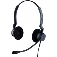 Jabra Biz 2300 USB-A UC Casque Stéréo intra-auriculaire - Casque Antibruit Filaire Communications Unifiées avec Unité de Contrôl