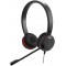 Jabra Evolve 30 MS Casque Stereo - Casque certifié Microsoft VoIP Softphone avec annulation passive du bruit - Câble USB avec co