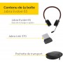 Jabra Evolve 65 Stereo - Casque supra-auriculaire sans fil - Casque optimisé Unified Communications avec batterie longue durée -