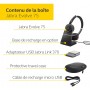 Jabra Evolve 75 UC Casque Stereo sans fil supra-auriculaire - Casque Unified Communications avec batterie longue durée et statio