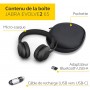 Jabra Evolve2 65 Casque PC Sans Fil - Casque Audio Anti-Bruit Certifié Microsoft Teams avec Batterie Longue Durée - Adaptateur B