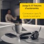 Jabra Evolve2 65 Casque PC Sans Fil - Casque Audio Certifié UC avec Annulation du Bruit et Batterie Longue Durée - Adaptateur Bl