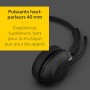 Jabra Evolve2 65 Casque PC Sans Fil - Casque Certifié Microsoft Teams Mono Ecouteur avec Batterie Longue Durée - Adaptateur Blue