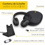 Jabra Evolve2 65 Casque PC Sans Fil avec Station de Charge - Casque Audio Certifié Microsoft Teams avec Batterie Longue Durée - 