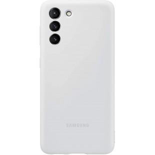 Samsung Silicone Cover Gris Clair Galaxy S21
