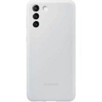 Samsung Silicone Cover Gris Clair Galaxy S21+